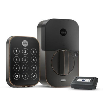 Yale Assure Lock 2 Touch With Zwave Keyfree Fingerprint Smart Lock In Bronze