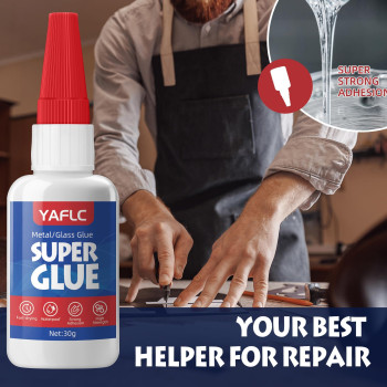 Yaflc Super Glue For Ceramic Repair 30 G X 2 Ceramic Glue For Pottery Super Glue For Plastic Metal Wood Shoe Rhinestone G