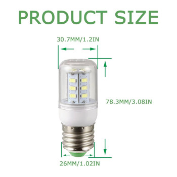 Sigandg 5304511738 Refrigerator Light Bulbs 35W For Ps12364857 Ap6278388 4584444 Kei D34L Pack Of 4