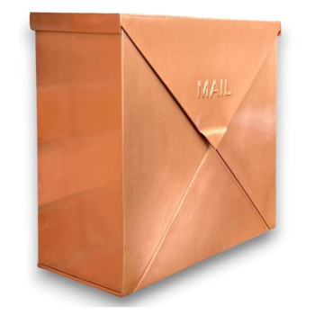 Nach Chicago Copper Extra Large Mailbox Rust Resistant Large Mailboxes For Outside Wall Mount Large Metal Mailbox Wall Mount