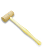 Megacast Natural Rawhide Mallet Tool Professional Rawhide Leather Hammer Mallet For Rounding Ring Shanks Jewelry Making Leath