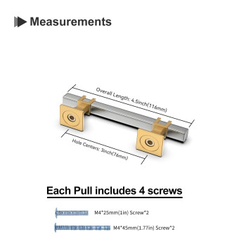 Homdiy 12 Pack 3 Inch Cabinet Pulls Brushed Nickel And Gold Cabinet Handles Nickel And Brass Cabinet Pulls Silver And Gold Draw