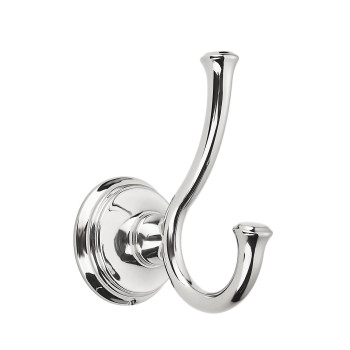 Tunny Towel Hook Bathroom2 Pack Polished Nickelpvdnickel Double Robetowel Hook Wall Mounted Hook For Bathroom Bedroom Kitch