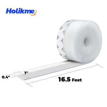 Holikme Door Weather Stripping Door Seal Strip 14 Inch 33 Feet Sealing Sticker Sealing Tape For Door Draft Stopper Adhesive