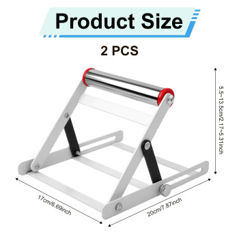 2Pcs Adjustable Cutting Machine Support Frame Foldable Height Adjustable Cutting Machine Table Saw Stand Height Adjustable Ran