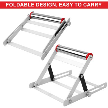 2Pcs Adjustable Cutting Machine Support Frame Foldable Height Adjustable Cutting Machine Table Saw Stand Height Adjustable Ran