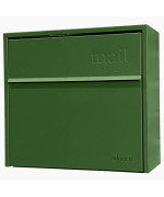 Wall Mount Mailbox Large Antitheft Locking Mailbox Weatherproof Mailboxes For Outside The House 185 H X 15 L X 75