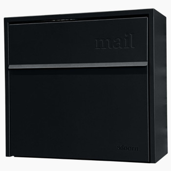 Wall Mount Mailbox Large Antitheft Locking Mailbox Weatherproof Mailboxes For Outside The House 185 H X 15 L X 75