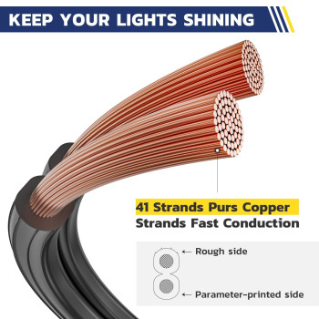 Low Voltage Landscape Wire 142 250Ft Haisstronica Landscape Lighting Copper Wire 14 Gauge 2 Conductor Landscaping Lights Wired