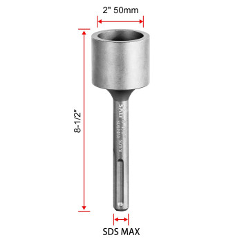 Sali Sds Max Ground Rod Driver For Hammer Drill 812 Long 2 Rotary Hammer Drill Ground Rod Driver Adapter Bits For All Sds