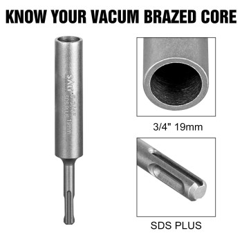 Sali Sds Plus Ground Rod Driver For Hammer Drill 634 Long 34 Rotary Hammer Drill Ground Rod Driver Adapter Bits For Sds