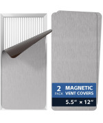 2 Pack Strongest Magnetic Vent Covers 55X12 Magnet Cover For Home Floor Wall Ceiling Rv Registers Air Vent Decoration Cove