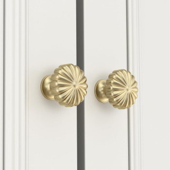 Goldenwarm 10 Pack Gold Cabinet Knobs Dresser Knobs Gold Drawer Pulls And Knobs For Dresser Brushed Gold Cabinet Pulls Zinc Allo