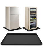 Nefish Mini Fridge Mat With Raised Edge 236 X 236 X 08 Silicone Mini Fridge Drip Tray Washer Dryer Cover Mat Under Refr