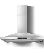 Zomagas Range Hood 30 Inch Stainless Steel Wall Mount Kitchen Hood Ductedductless Convertible Vent Hood W 3 Speeds Touch Co