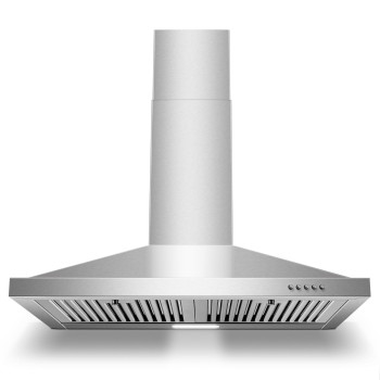 Zomagas Range Hood 30 Inch Wall Mount Range Hood Ductedductless Kitchen Hood In Stainless Steel Vent Hood With Baffle Filter