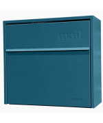 Wall Mount Mailbox Small Antitheft Locking Mailbox Weatherproof Mailboxes For Outside The House 135 H X 15 L X 55