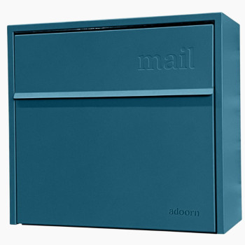 Wall Mount Mailbox Small Antitheft Locking Mailbox Weatherproof Mailboxes For Outside The House 135 H X 15 L X 55