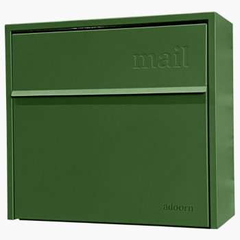 Wall Mount Mailbox Small Antitheft Locking Mailbox Weatherproof Mailboxes For Outside The House 135 H X 15 L X 55