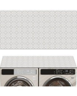 54 X 27 Washer And Dryer Covers For The Top Nonslip Washing Machine Cover Diatomite Washer Dryer Top Protector Mat For La