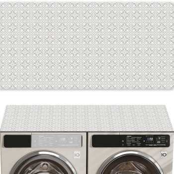 54 X 27 Washer And Dryer Covers For The Top Nonslip Washing Machine Cover Diatomite Washer Dryer Top Protector Mat For La