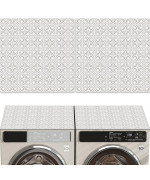 2Pcs 27 X 25 Washer And Dryer Covers For The Top Nonslip Washing Machine Cover Diatomite Washer Dryer Top Protector Mat F