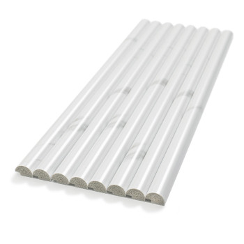 Tilingview 10Pcs Peel And Stick Tile Edge Trim 12In Selfadhesive Tile Edging Decorative Pencil Tile Pvc Molding Tile Trim Fo