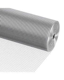 Vevor Hardware Cloth 14 Inch 36In X 100 Ft 23 Gauge Hot Dipped Galvanized Wire Mesh Roll Chicken Wire Fencing Wire Mesh For