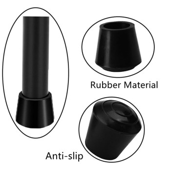 Kdyofni 16Pcs Rubber Chair Leg Tips Nonslip Round Table Desk Stool Feet End Caps Cover Antiscratch Floor Protector Cups For Ho