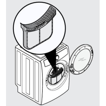 Generic 5304513574 Dryer Lint Trap Filter Dryer Lint Screen Filter Trap Assembly Replacement For Electroluxfrigidaire Dryers