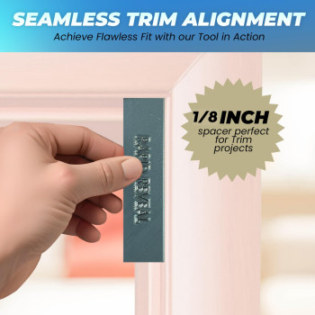 Trim Reveal Tool 18 Precision Trim Gauge Door Reveal Marking Tool Nondamaging Hard Plastic Accurate Jamb Marking F