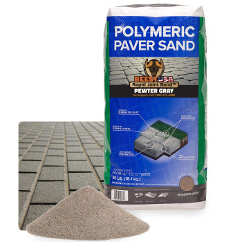 Beest 40 Pound Rapid Joint Bond Polymeric Sand For Pavers Tan 90 Haze Dust Suppression Technology Polymeric Paver Sand Fo