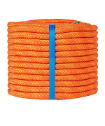 12 Inch 200Ft Double Braided Polyester Arborist Rope Heavy Duty Nylon Rope For Anchor Tree Work Cargo Pulling Sailingoran