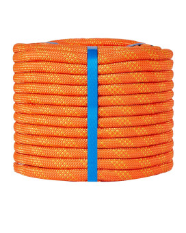 12 Inch 200Ft Double Braided Polyester Arborist Rope Heavy Duty Nylon Rope For Anchor Tree Work Cargo Pulling Sailingoran