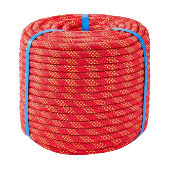 12 Inch 100Ft Double Braided Polyester Arborist Rope Heavy Duty Nylon Rope For Anchor Tree Work Cargo Pulling Sailingred