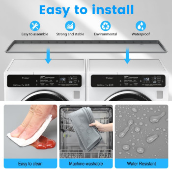 Washer Dryer Countertop Large 54 268 Washer And Dryer Covers Nonslip Waterproof Washing Machine Cover Protector Top Loa