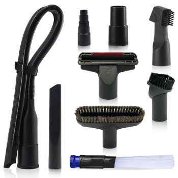 Pretec Wet Dry Shop Vac Attachments Brushes For Vac Accessories Set Of 9