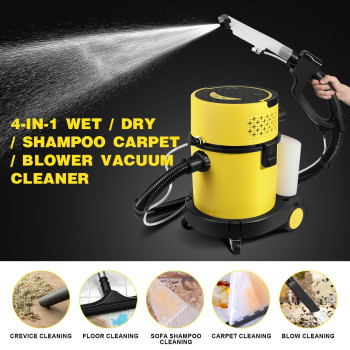 Pretec Wet Dry Shop Vac Carpet Cleaner 6 Gallon Wet Dry Carpet Vacuum Cleaner 55 Peak Hp Shop Vac 4 In 1 Portable Shop Vacuu