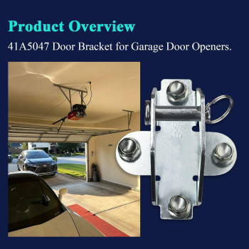 41A5047 Door Bracket For Garage Door Openers Replacement Door Bracket Compatible With All Chamberlain Craftsman And Liftmaster