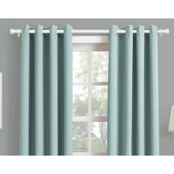 Heavy Duty Curtain Rod 72 To 144 Inch Hotozon Curtain Rods For Windows Decorative Single Drapery Rod With Diamond Finials For