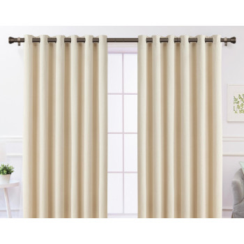 Heavy Duty Curtain Rod 72 To 144 Inch Hotozon Curtain Rods For Windows Decorative Single Drapery Rod With Diamond Finials For