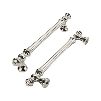 Khtumeware 10 Pack 334 Inch96Mm Polished Nickel Cabinet Pulls Drawer Pulls Kitchen Cabinet Hardware Zinc Pulls For Dresser D