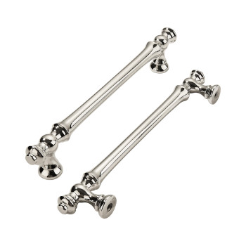 Khtumeware 10 Pack 5 Inch128Mm Polished Nickel Cabinet Pulls Drawer Pulls Kitchen Cabinet Hardware Zinc Pulls For Dresser Draw