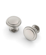 Kakapola 20 Packs 114 Inch Brushed Nickel Cabinet Knobs Satin Nickel Kitchen Cabinet Knobs Drawer Pulls And Knobs For Bathro