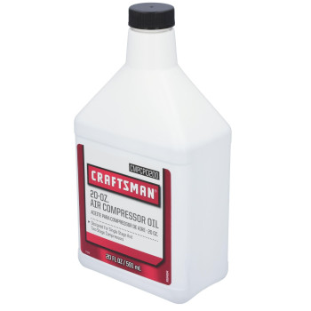 Craftsman Air Compressor Oil 20 Oz For Single Stage And Two Stage Compressor Cmpcpo200