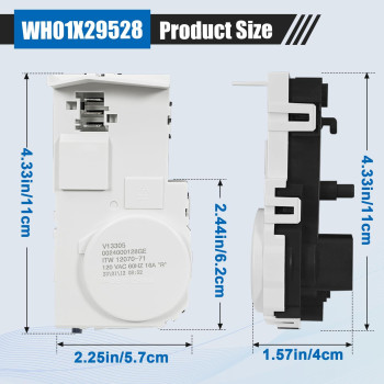 Upgrade Wh01X29528 Washer Door Lock Compatible With Ge Washing Machine Replacement Ap6985313 Pd00060769 Eap12749276 4958749