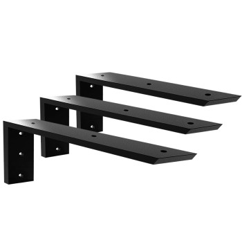 Countertop Support Bracket 16 Inch 3 Pack Countertop Bracket For Granite 38 Thick 16X6X25 Heavy Duty L Brackets Shelf