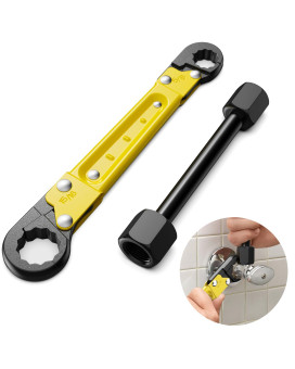 Millionhome Plumbing Tools Angle Stop Wrench Plumbers Wrench For Angle Stop Valve Supply Nut Angle Stop Removal Tool Angle