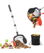 Acorn Picker Upper Roller Nut Gatherer With Footoperated Release Multifunctional Acorn Picker Upper With Rolling Drum Easy