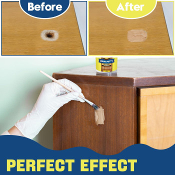 Wood Filler Wood Putty Wood Putty Filler Wood Filler Paintable Wood Furniture Repair Kit Can Quickly Repair Damaged Holes C